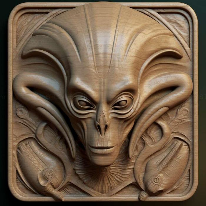 Games (Alien 3 1, GAMES_5181) 3D models for cnc